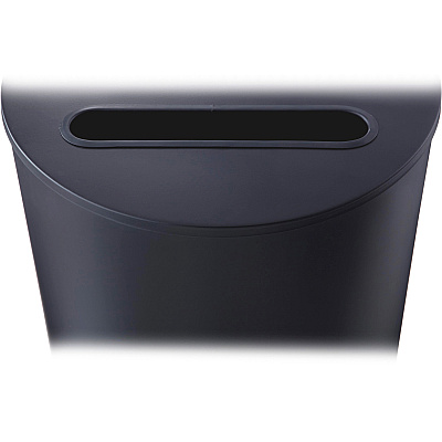 Safco Half Round Receptacle (SAF9940BL)