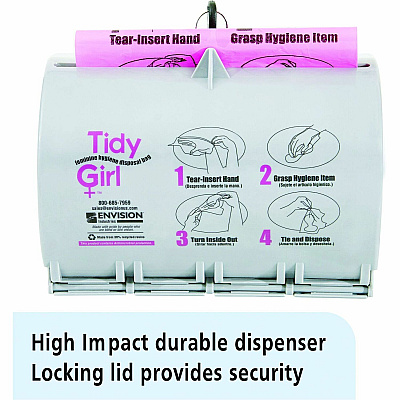 Stout by Envision by Envision by Envision Stout by Envision by Envision Tidy Girl Feminine Hygiene Bags Dispenser (STOTGUDP)