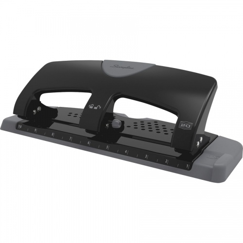 Swingline SmartTouch Low-Force 3-Hole Punch (74133)