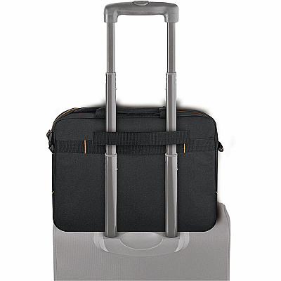 Solo Carrying Case (Briefcase) for 15.6" iPad Notebook - Orange, Black (USLUBN1014)