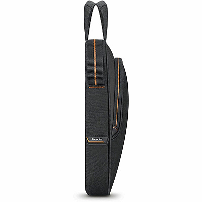 Solo Carrying Case (Briefcase) for 15.6" iPad Notebook - Orange, Black (USLUBN1014)