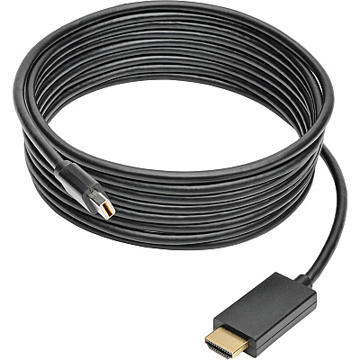 Eaton Tripp Lite Series Mini DisplayPort to HDMI Active Adapter Cable (M/M), 1080p, 6 ft. (1.8 m) (TRPP586006HDMI)