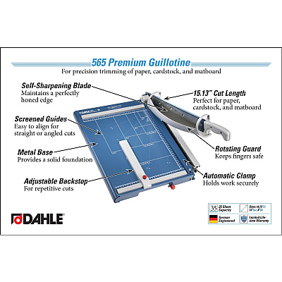 Dahle 565 Premium Guillotine Trimmer