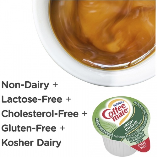 Coffee-mate Coffee-mate Irish Creme Gluten-Free Liquid Creamer - Single-Serve Tubs (35112)