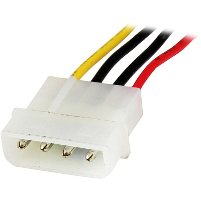 StarTech 12in Lp4 Power Extension Cable M/f (LP4POWEXT12)