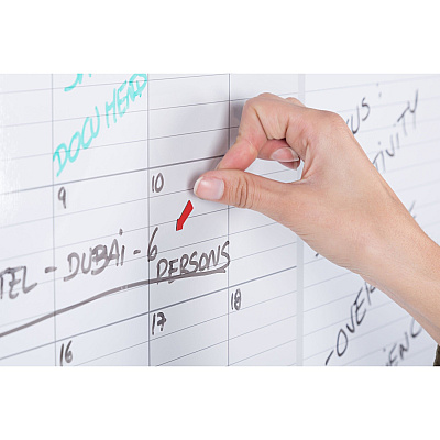MasterVision 3' Magnetic Gold Monthly Planner (BVCGA0597830)