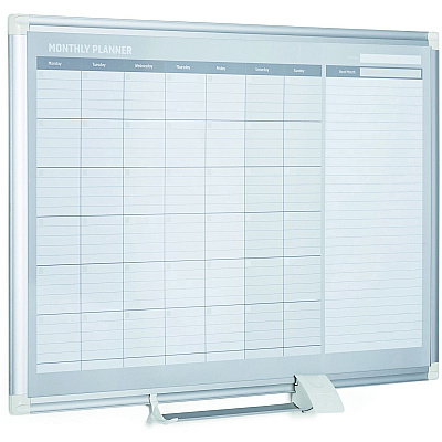 MasterVision 3' Magnetic Gold Monthly Planner (BVCGA0597830)