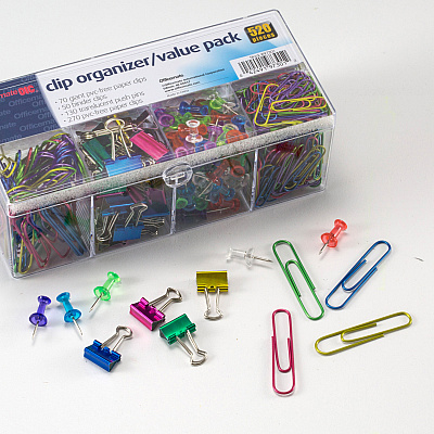Officemate 520PC Clip Organizer Value Pack (OIC97301)