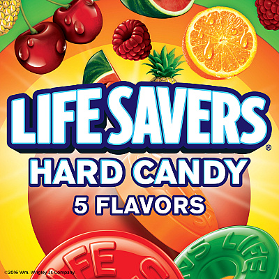 Wrigley LifeSavers 5 Flavors Hard Candies (MRS08501)