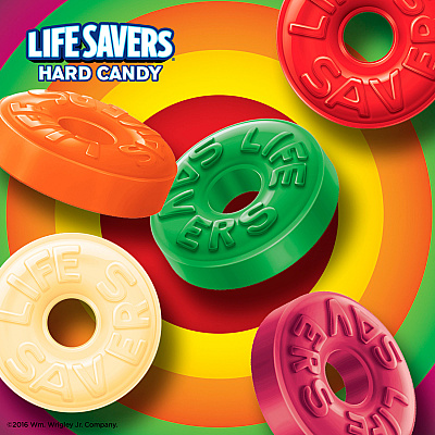 Wrigley LifeSavers 5 Flavors Hard Candies (MRS08501)