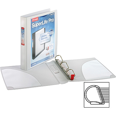 Cardinal SuperLife Pro Easy Open Slant-D Binder (CRD54662)