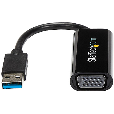 StarTech Usb To Vga Adapter - Slim - 1920x1200 (USB32VGAES)