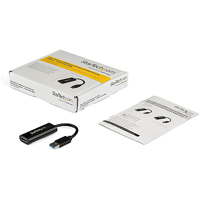 StarTech Usb 3.0 To Hdmi Adapter - 1080p Slim Usb To Hdmi Adapter - External Video Graphics Card (USB32HDES)