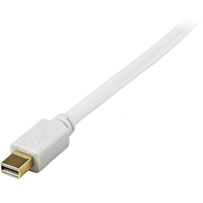 StarTech Mdp To Dvi Cable 3ft Active White (MDP2DVIMM3WS)