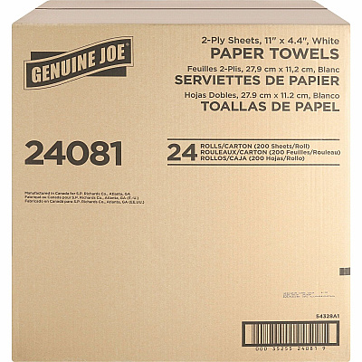 Genuine Joe Kitchen Roll Flexible Size Towels (GJO24081)