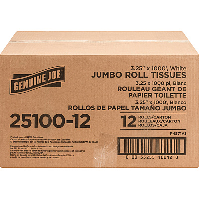 Genuine Joe Jumbo Roll Bath Tissues (GJO2510012)