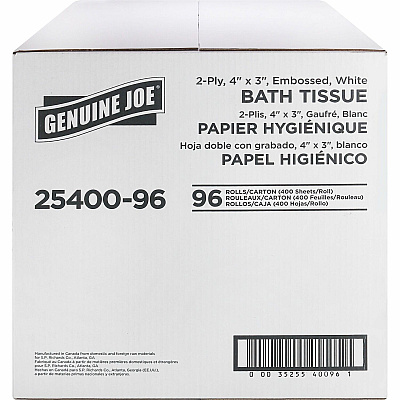 Genuine Joe 2-ply Standard Bath Tissue Rolls (GJO2540096)
