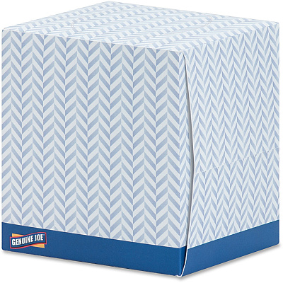 Genuine Joe Cube Box Facial Tissue (GJO26085)
