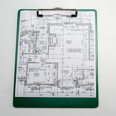 Officemate Low-profile Clip Plastic Clipboard (83063)