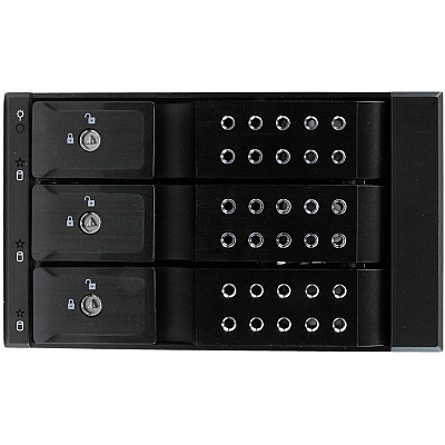 StarTech 3 Bay Hot Swap Mobile Rack Backplane (HSB3SATSASBA)