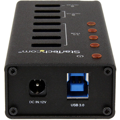 StarTech 4 Port Usb 3.0 Hub W/ 3 Charging Ports (ST4300U3C3)