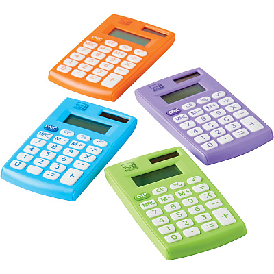 CLI 8-digit Hand Held Calculator (LEO39100ST)