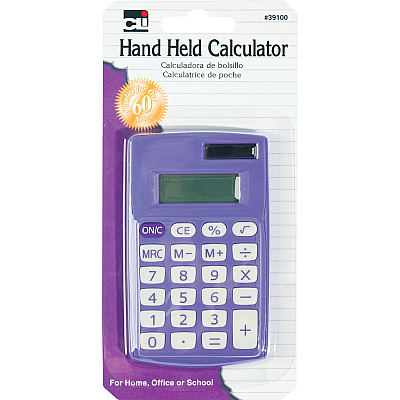 CLI 8-digit Hand Held Calculator (LEO39100ST)