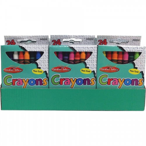 CLI Creative Arts Crayons Display (42024ST)