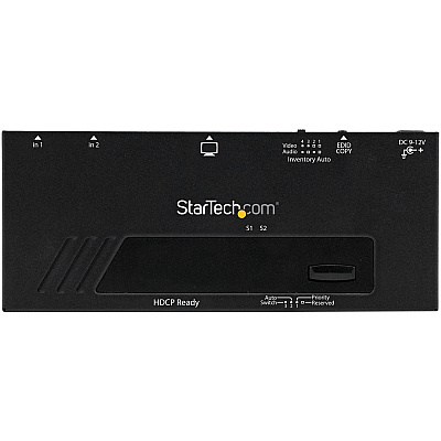 StarTech 2 Port Hdmi Switch W/ Automatic Priority (VS221HDQ)