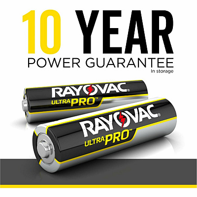 Rayovac Ultra Pro Alka AAA Batteries Storage Pack (RAYALAAA24PPJ)