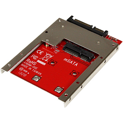 StarTech Msata Ssd To 2.5 Sata Adapter Converter (SAT32MSAT257)
