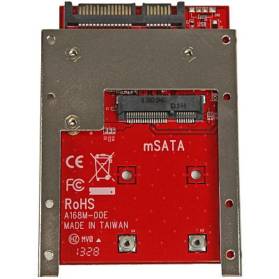StarTech Msata Ssd To 2.5 Sata Adapter Converter (SAT32MSAT257)