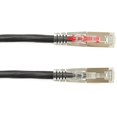 Black Box Gigatrue 3 Cat6a Pc Blk -custom Length, 15 Feet, Non-cancelable, Non-returnable (C6APC80SBK15)