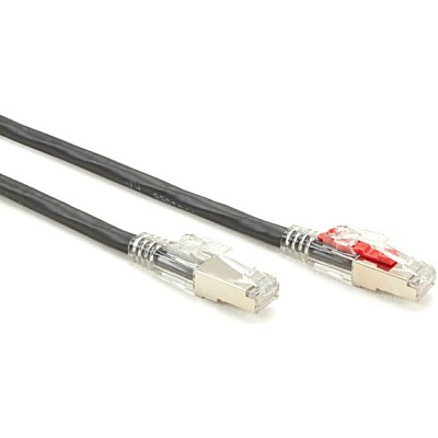 Black Box Gigatrue 3 Cat6a Pc Blk -custom Length, 15 Feet, Non-cancelable, Non-returnable (C6APC80SBK15)