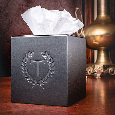 Dacasso Classic Leather Tissue Box (A1037)