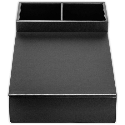 Dacasso Classic Leather Coffee Condiment Organizer (A1028)