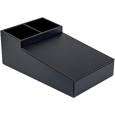 Dacasso Classic Leather Coffee Condiment Organizer (A1028)