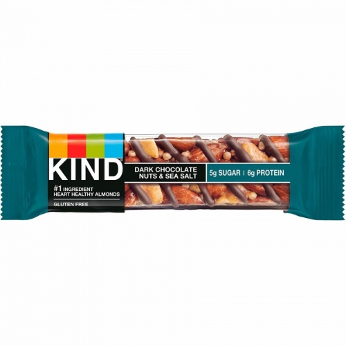 KIND Dark Chocolate Nuts/Sea Salt Snack Bars (17851)