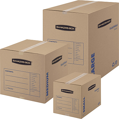 Fellowes SmoothMove Basic Moving Boxes (FEL7713801)