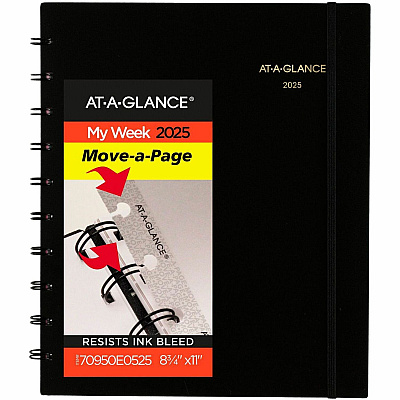 At-A-Glance Move-A-Page Weekly/Monthly Appointment Book (70950E05)