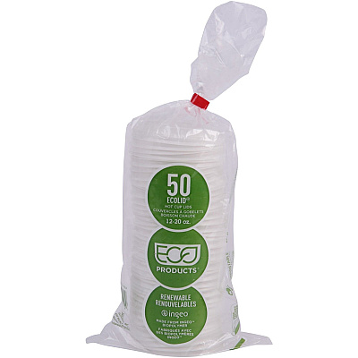 Eco-Products Renewable EcoLid Hot Cup Lids (ECOEPECOLIDW)