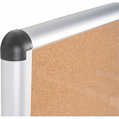 MasterVision Enclore Top Hinged Cork Aluminum Indoor Glaze Case (BVCVT380101150)