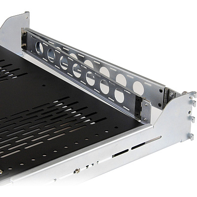 StarTech 2u Adjustable Vented Sliding Rack Shelf (UNISLDSHF192)
