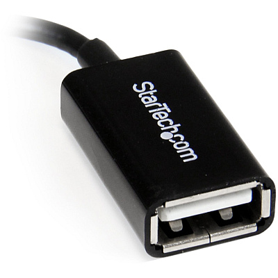 StarTech 5in Right Angle Micro Usb Otg Adapter (UUSBOTGRA)