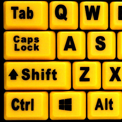 Adesso Easyview 4x Large Print Desktop Usb Keyb (AKB132UY)