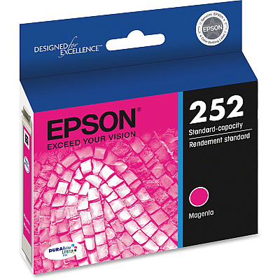 Epson DURABrite Ultra T252320 Original Standard Yield Inkjet Ink Cartridge - Magenta - 1 Each (EPST252320S)