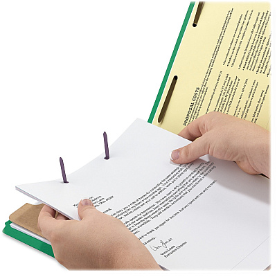 Smead 2/5 Tab Cut Letter Recycled Classification Folder (SMD14063)