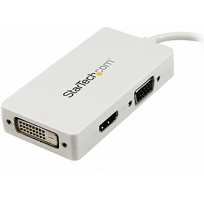 StarTech Mini Displayport Vga Dvi Hdmi Adapter (MDP2VGDVHDW)