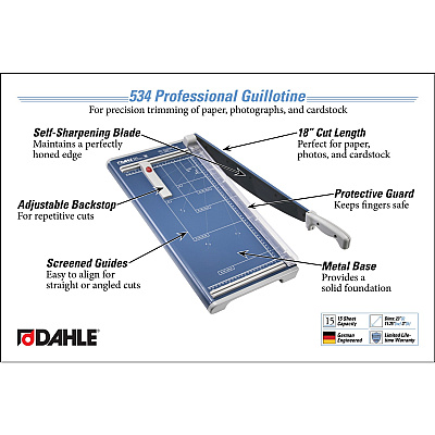 Dahle 534 Professional Guillotine Trimmer