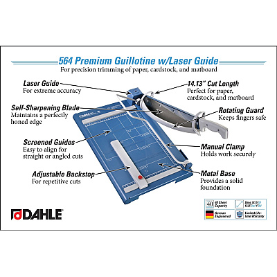 Dahle 564 Premium Guillotine Trimmer